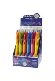 Długopis automat. Easy 8501 niebieski (36szt)