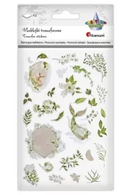 Naklejki transferowe zielone 2 plansze