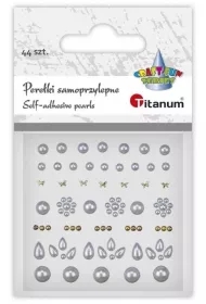 Perełki samoprzylepne mix 44szt
