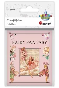 Naklejki foliowe Fairy Fantasy wróżki 30szt