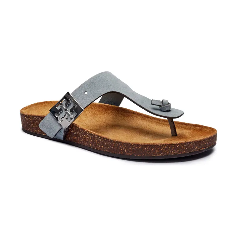 TORY BURCH Japonki MELLOW zamsz
