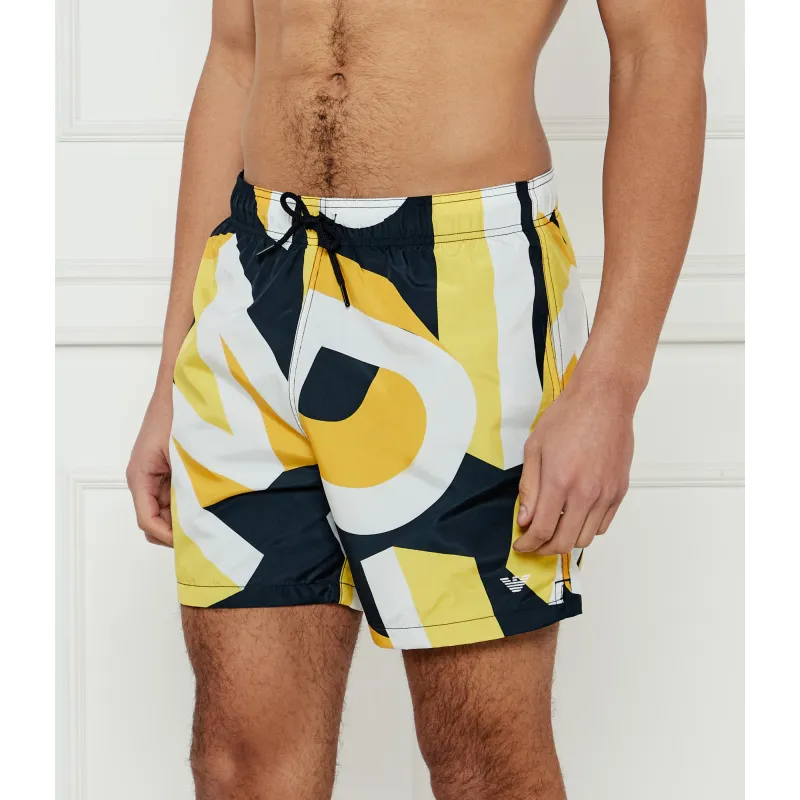 Emporio Armani Szorty kąpielowe Regular Fit
