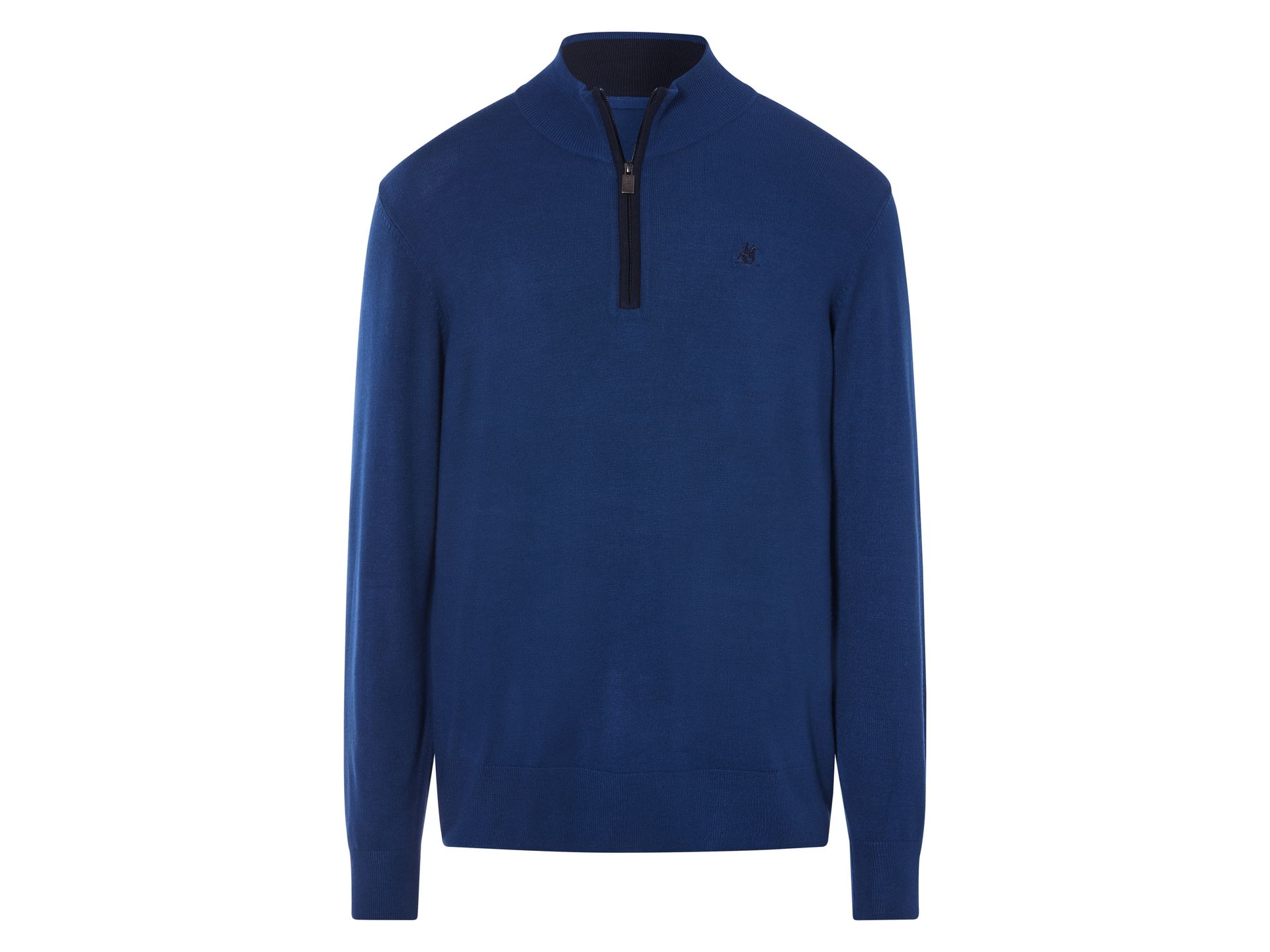 LIVERGY® Sweter męski z wiskozą (M (48/50), Niebieski)