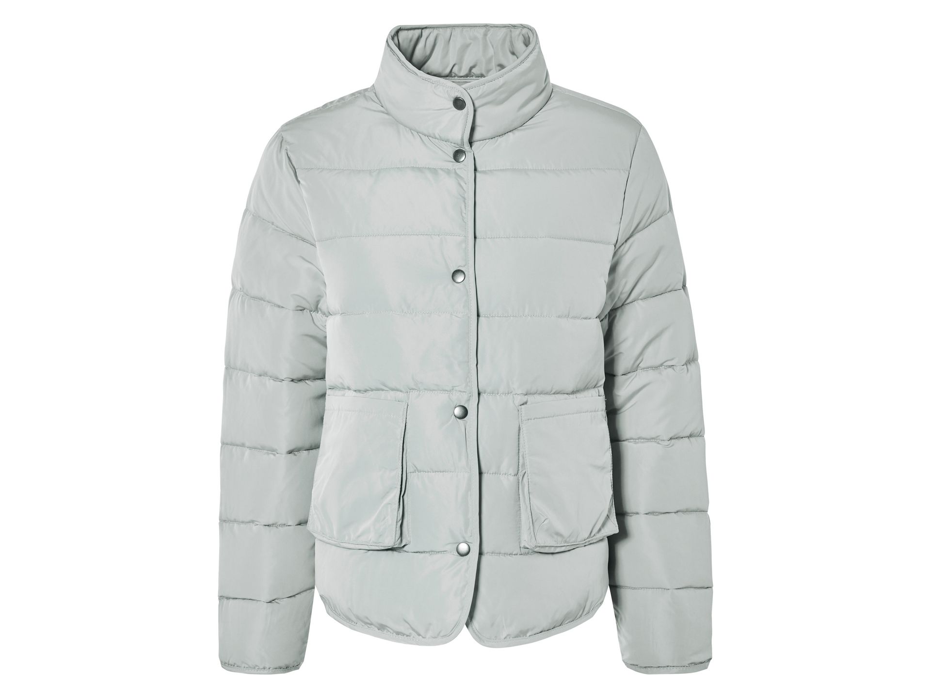 esmara® Lekka kurtka pikowana damska (Szary, L(44/46))