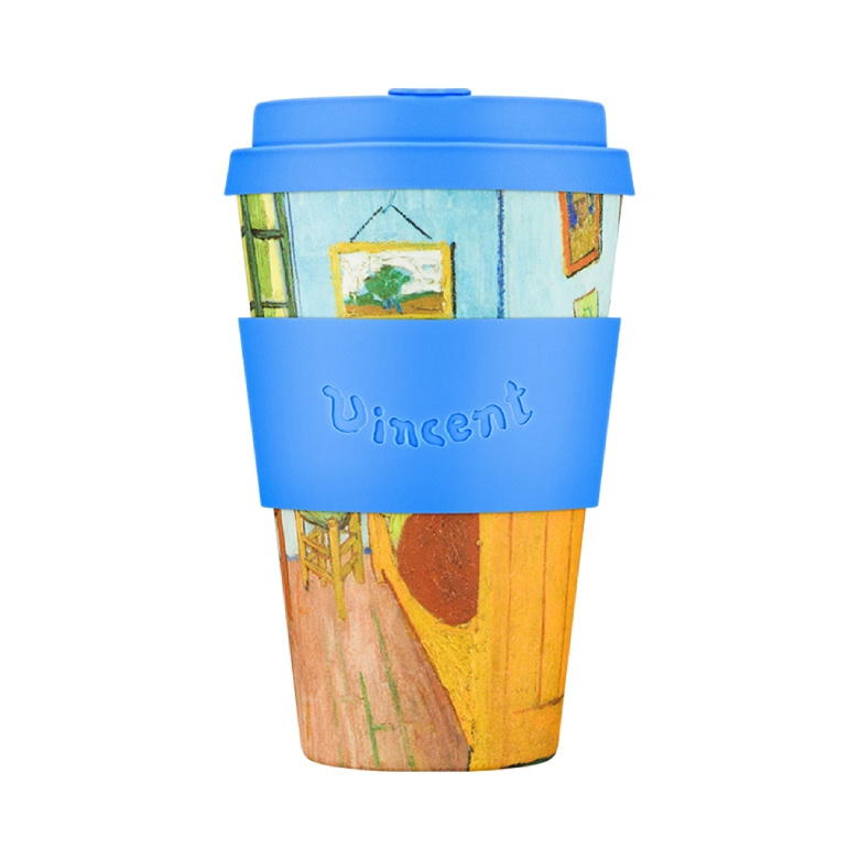 Kubek na wynos Ecoffee Cup Van Gogh Museum The Bedroom 400ml - Sypialnia
