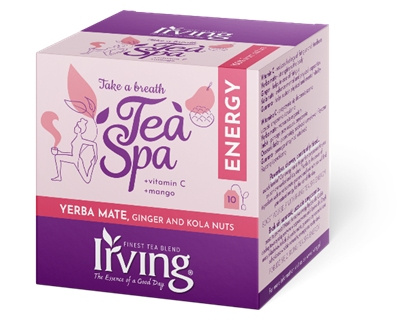 Herbata zielona Irving Tea Spa ENERGY 10x1,5g