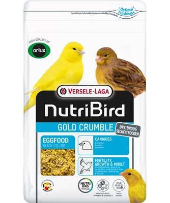 VERSELE-LAGA NutriBird Gold Crumble Canaries 1kg suchy pokarm jajeczny dla żółtych kanarków