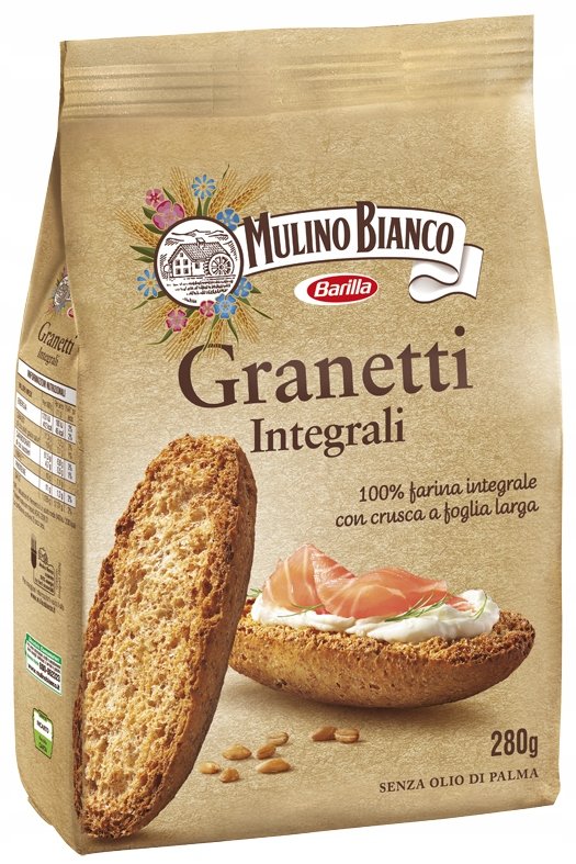 Grzanki Granetti Integrali 280g w��oskie pe��noziarniste