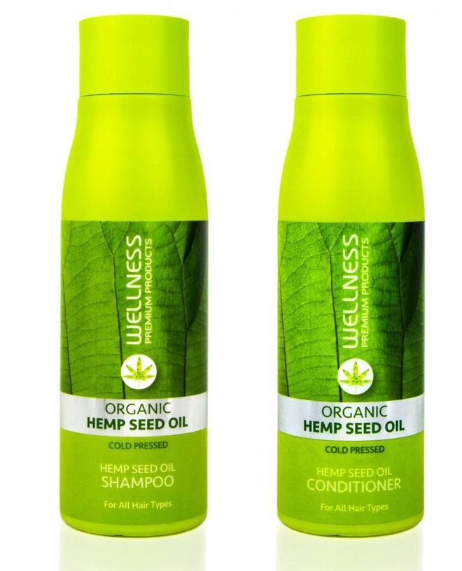 Zestaw Wellness szampon+odżywka Z KONOPII 2x500ml