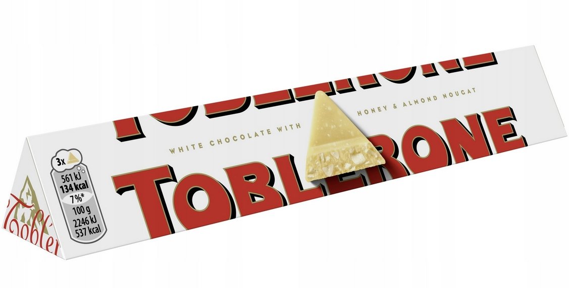 Toblerone czekolada biała miodowo-nugatowa 100g