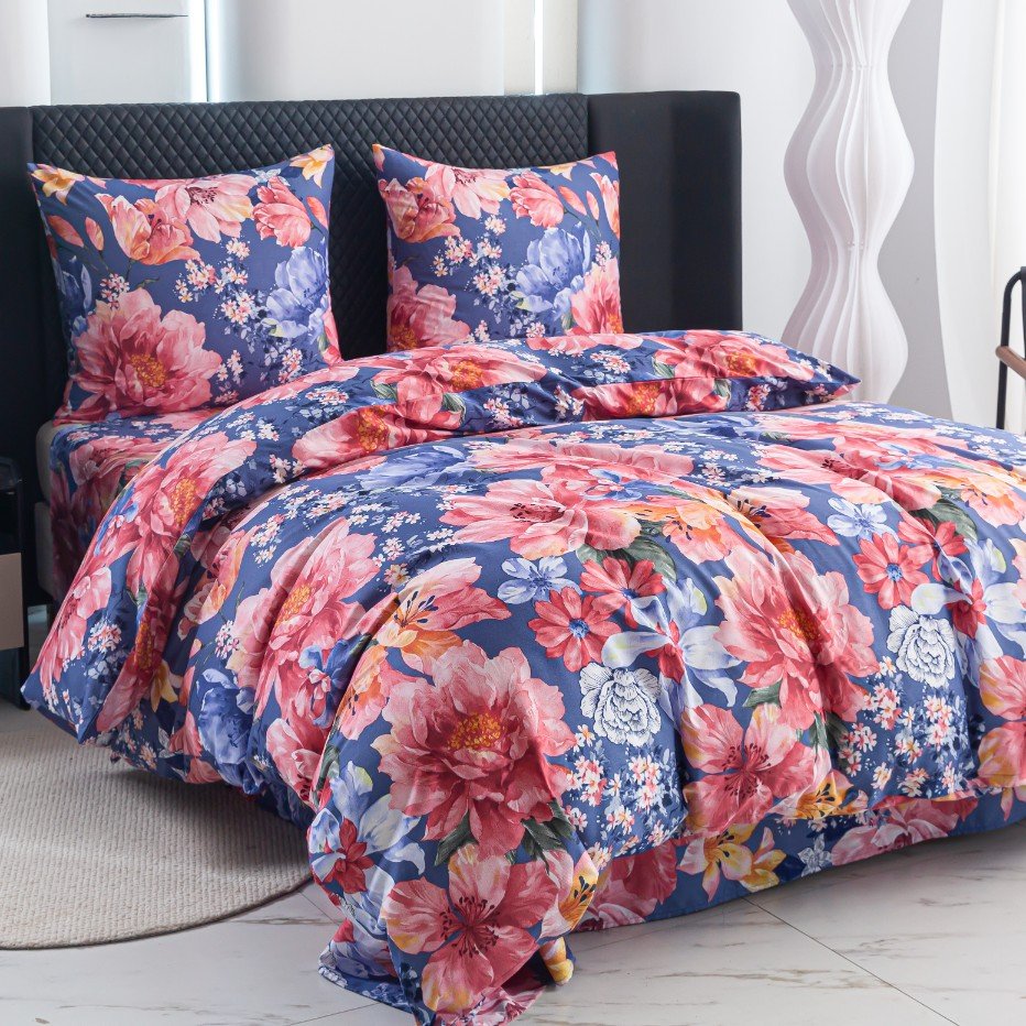 Pościel 3D Bawełniana 140X200 Garden