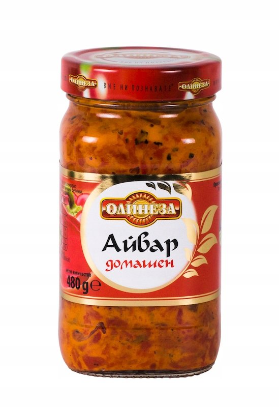 Ajvar Olinesa, Łagodny Bułgarski - Duże kawałki warzyw Olinessa 480g