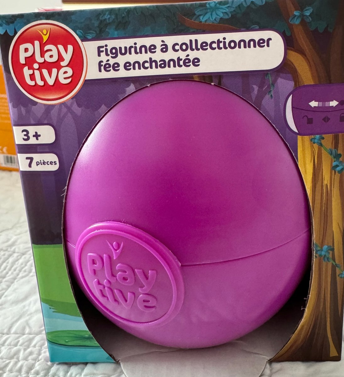 Playtive jajko niespodzianka z figurka Wróżka 7 części -3+