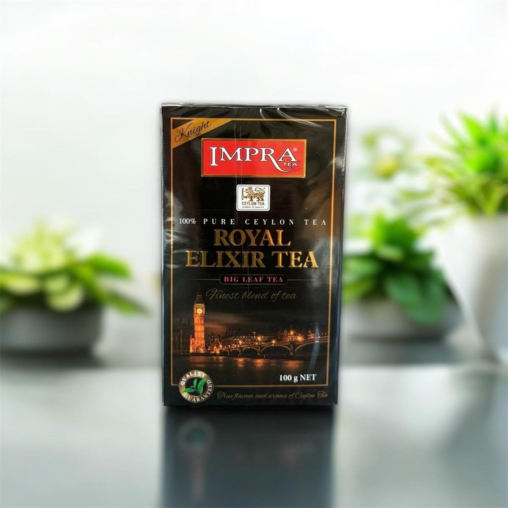Herbata Premium Cejlońska Impra Tea Knight Royal Czarna Liściasta 100 g