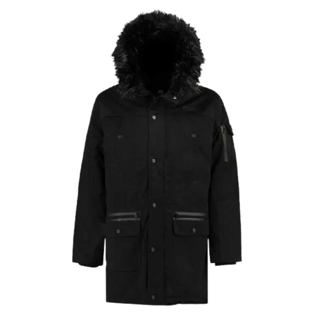 Kurtka męska Canadian Peak Arisseak parka zimowa czarna-3XL