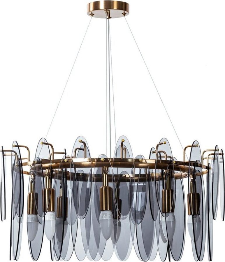 Lampa wisząca Zumaline LAMPA MARLA 01 O 60 X 150 CM TRANSPARENTNY