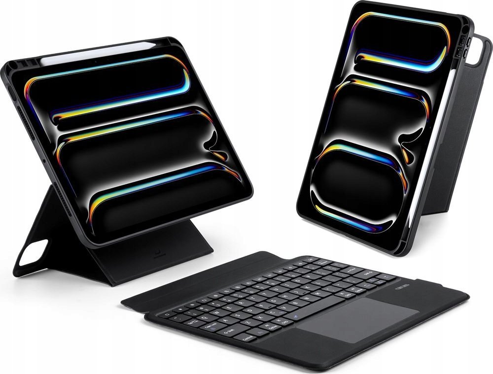Dux Ducis DUX DUCIS etui DK składane z klawiaturą bezprzewodową do iPad Pro 11 2024 czarne