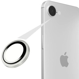 Fixed Szkło na aparat Invisible Camera Glass do iPhone 16e, srebrne