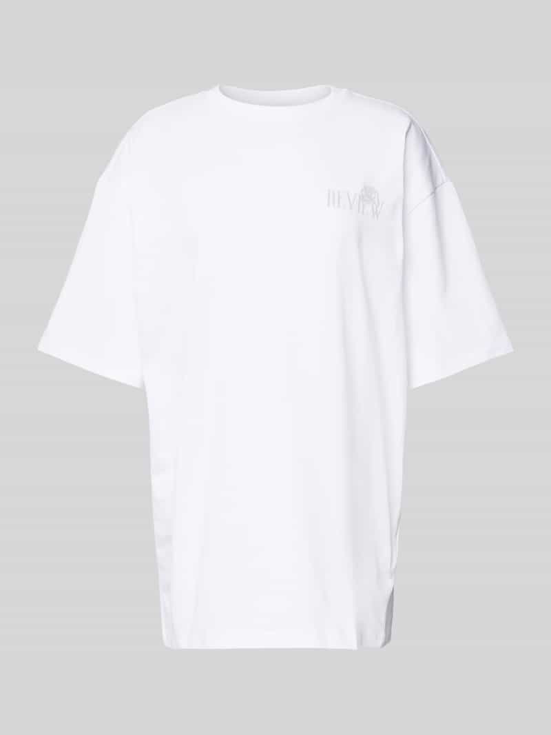 T-shirt o kroju oversized z nadrukiem z logo