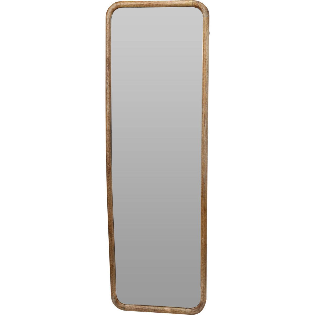Duże lustro ścienne w drewnianej ramie, 36 x 2,5 x 115 cm