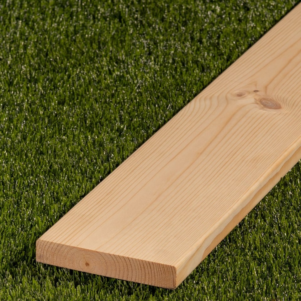 Deska Tarasowa Drewniana Sosna Gładka 27X140X4000 Mm Kronospan