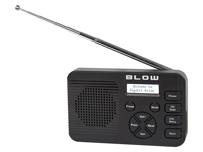 BLOW FM/DAB+ RK4 BT czarne