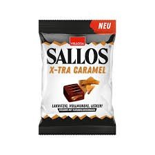 SALLOS X-tra Caramel Lukrecja Karmel 135g cukierki