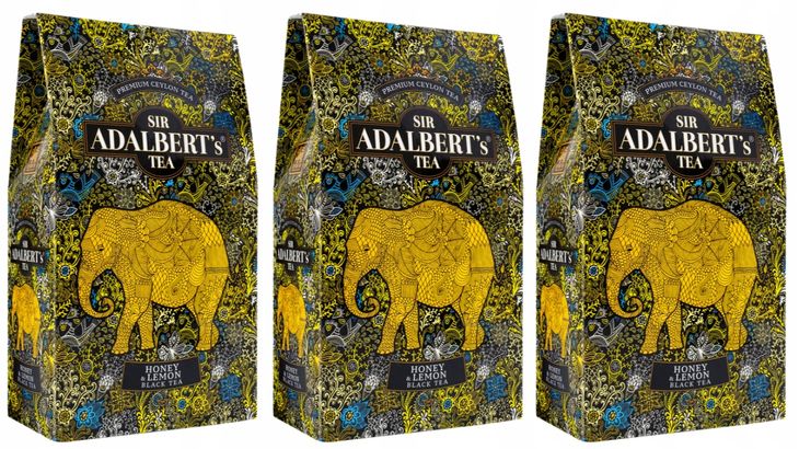 Herbata Adalbert's Tea Black Tea Honey & Lemon