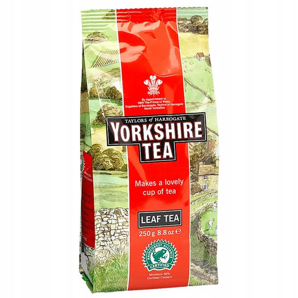 Yorkshire Tea herbata sypana 250g + GOLD 250g UK