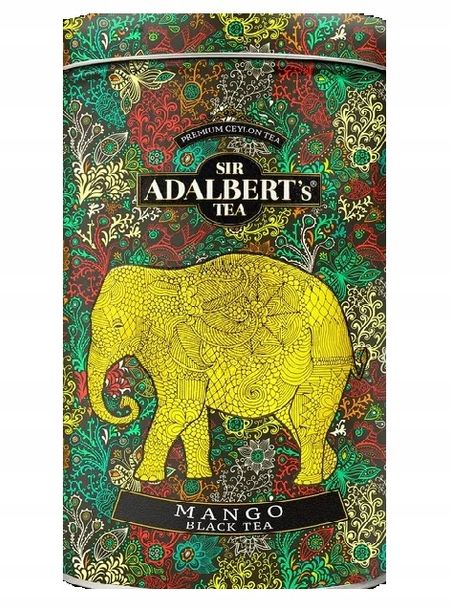 Herbata ADALBERT'S TEA BLACK TEA MANGO Puszka