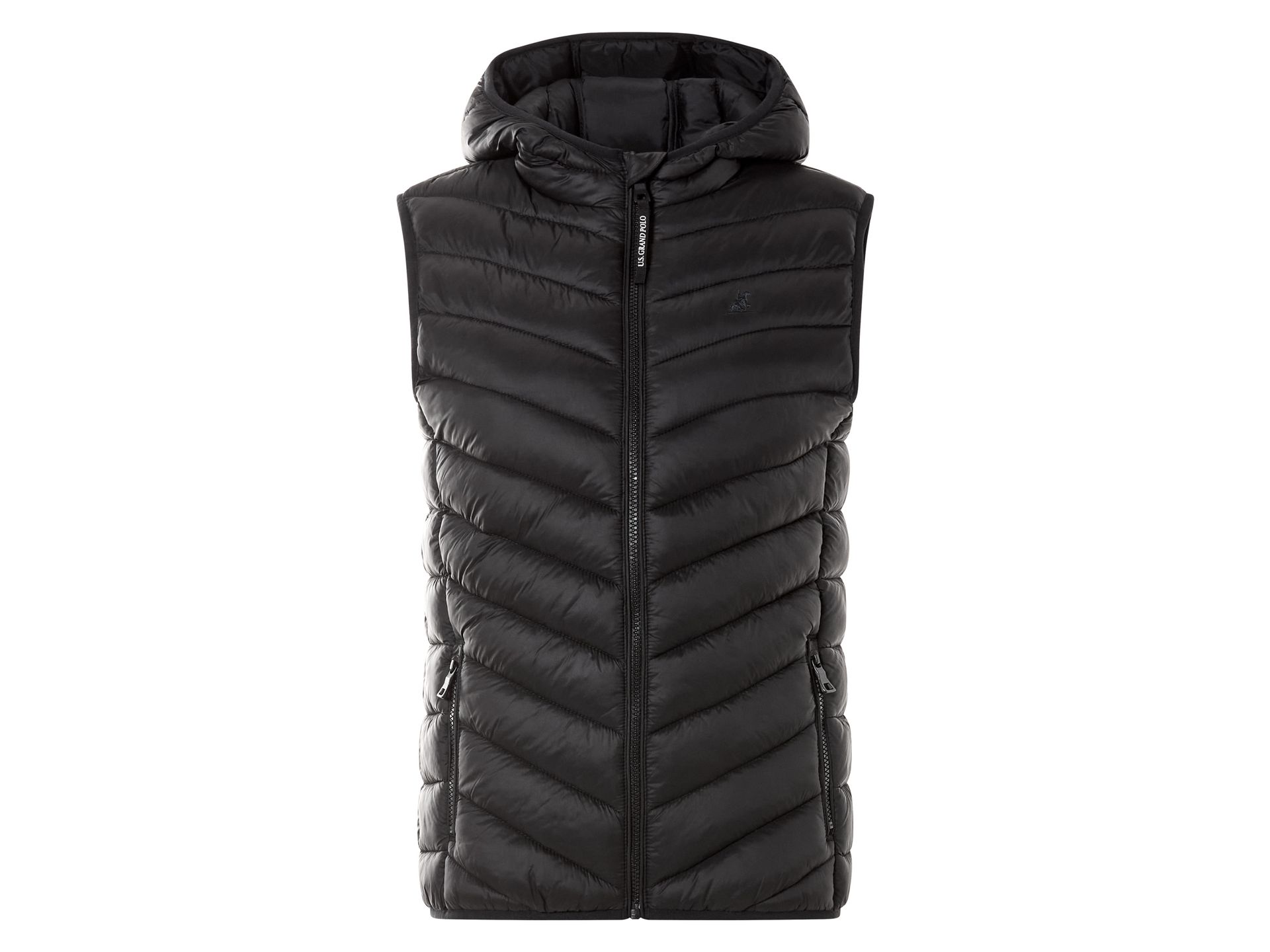 esmara® Kamizelka pikowana damska (Czarny, S(36/38))