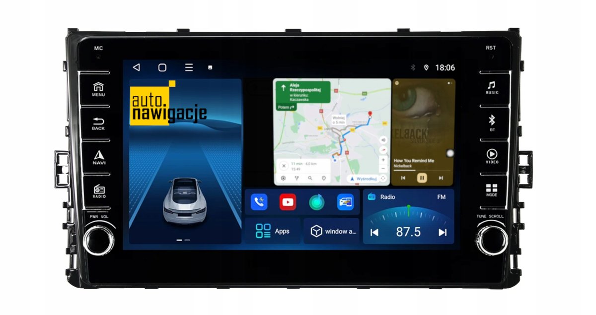 RADIO NAWIGACJA GPS VOLKSWAGEN TIGUAN 2018+ ANDROID