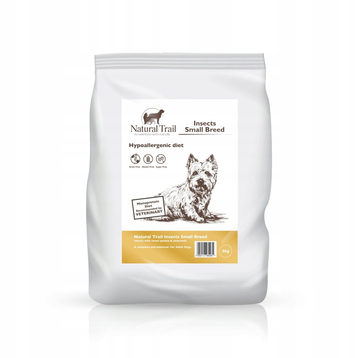NATURAL TRAIL Small Breed Insects karma z insektów dla małych ras 2kg