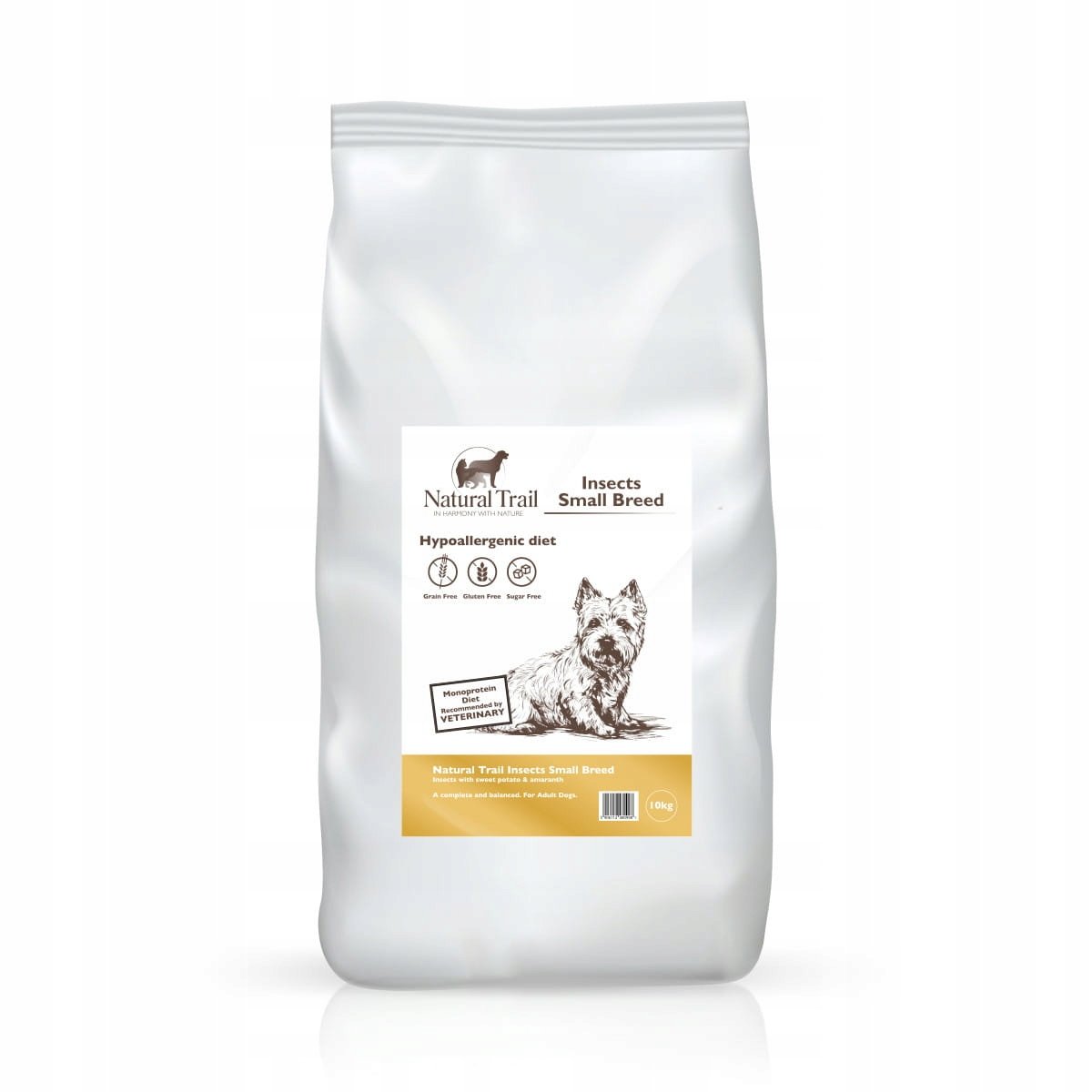 NATURAL TRAIL Small Breed Insects karma z insektów dla małych ras 10kg