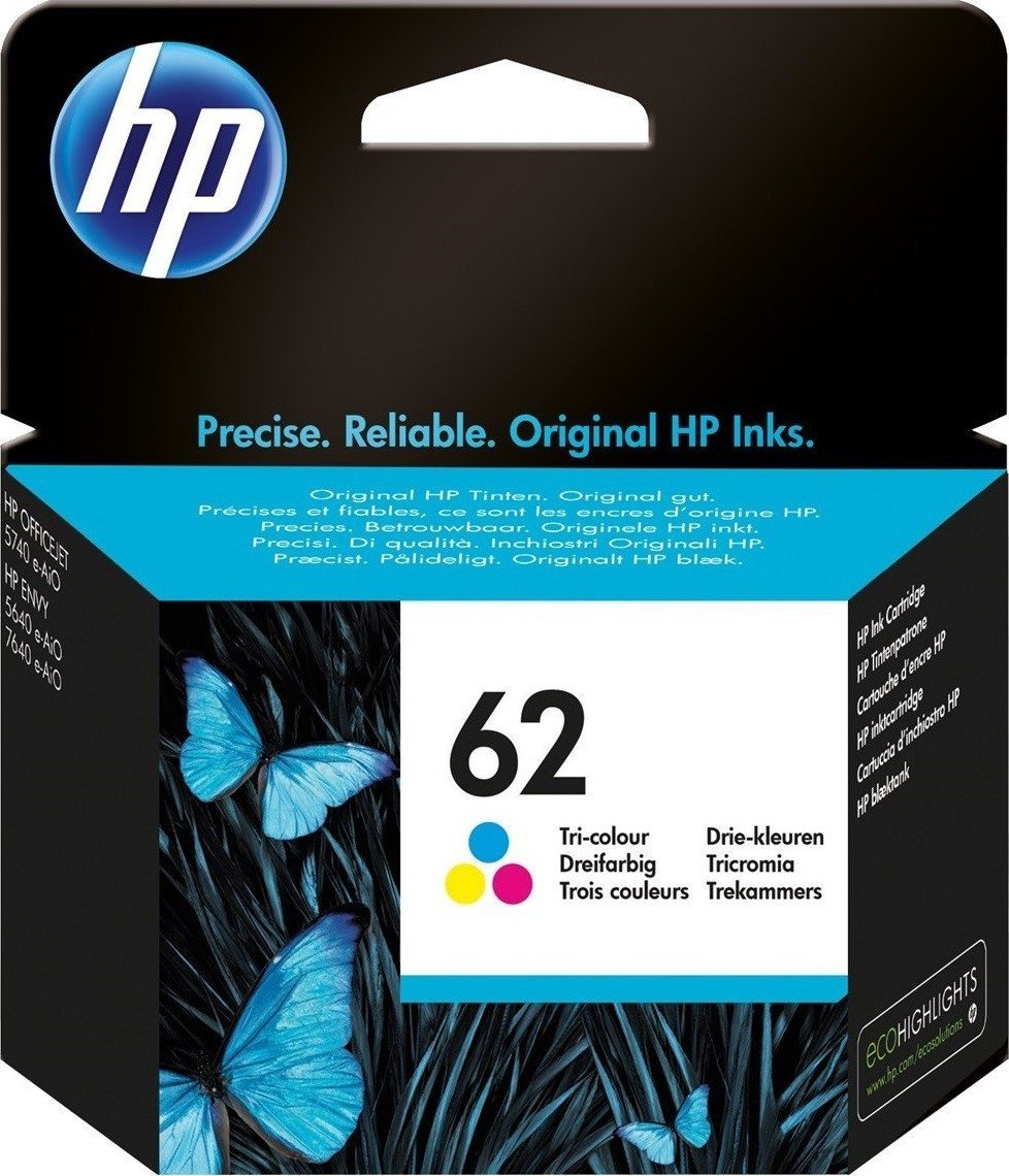 Tusz HP Tusz HP 62 C2P06AE Color 135str