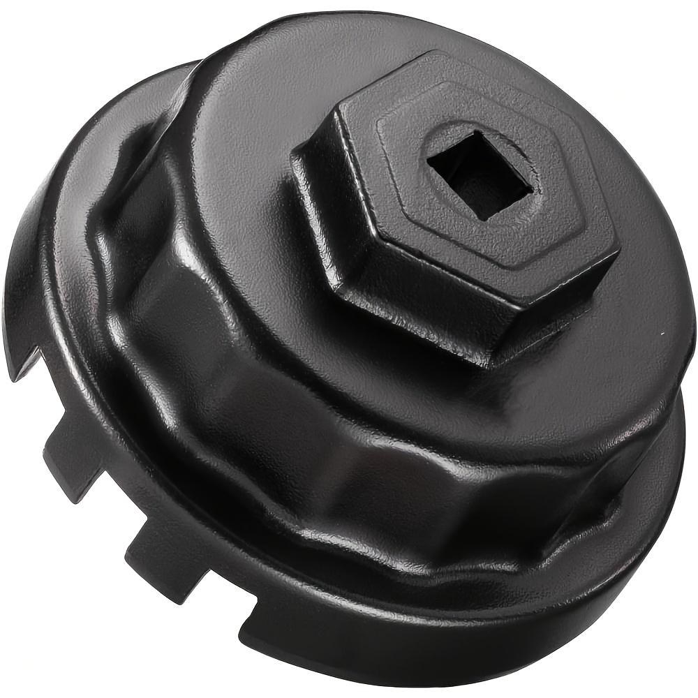 TEMU Klucz do Oleju dla Toyota Narzędzie do Oleju Klucz do Usuwania Pokrywy 64mm dla Lexus, Camry, , Tundra Silnik 2.5-5.7L