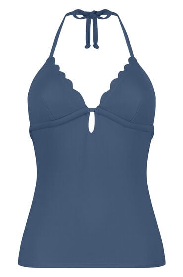 Hunkemöller Kształtowane tankini Niebieski