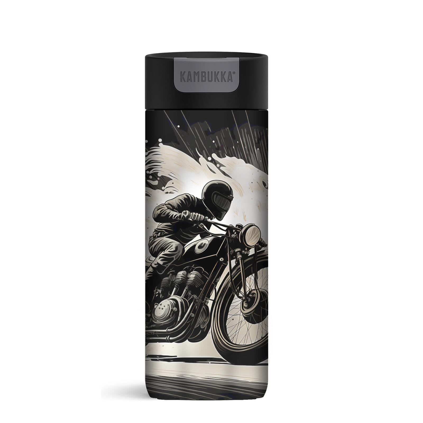 Edycja limitowana Kambukka kubek termiczny Olympus 500ml Motorcyclist kubek termoizolacyjny termos z nakrętką do picia