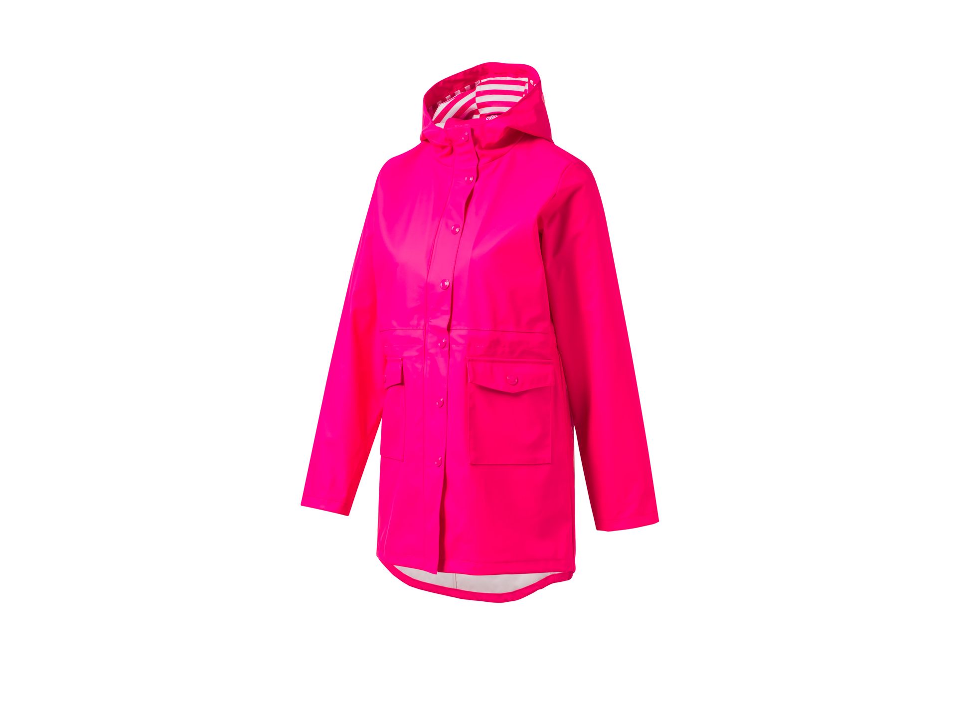 CRIVIT Płaszcz przeciwdeszczowy dziecięcy, wiatro- i wodoodporny (Czerwony, 158/164)