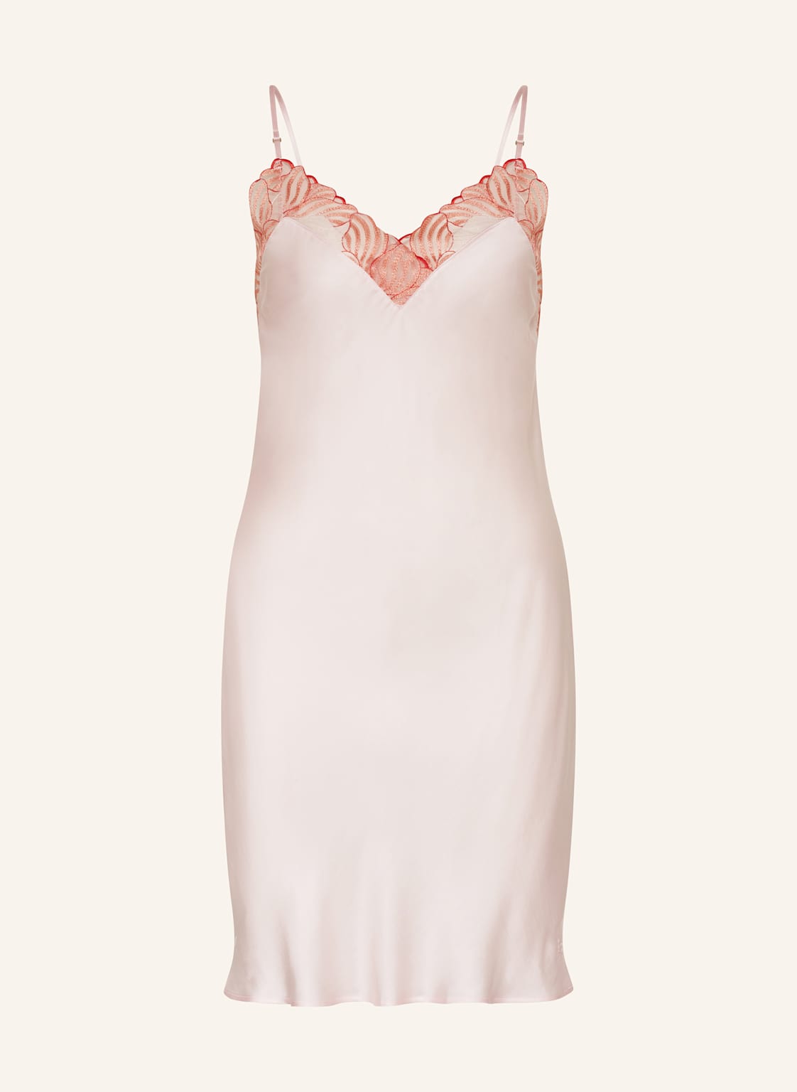 Chantelle Negliż Legend Z Satyny pink