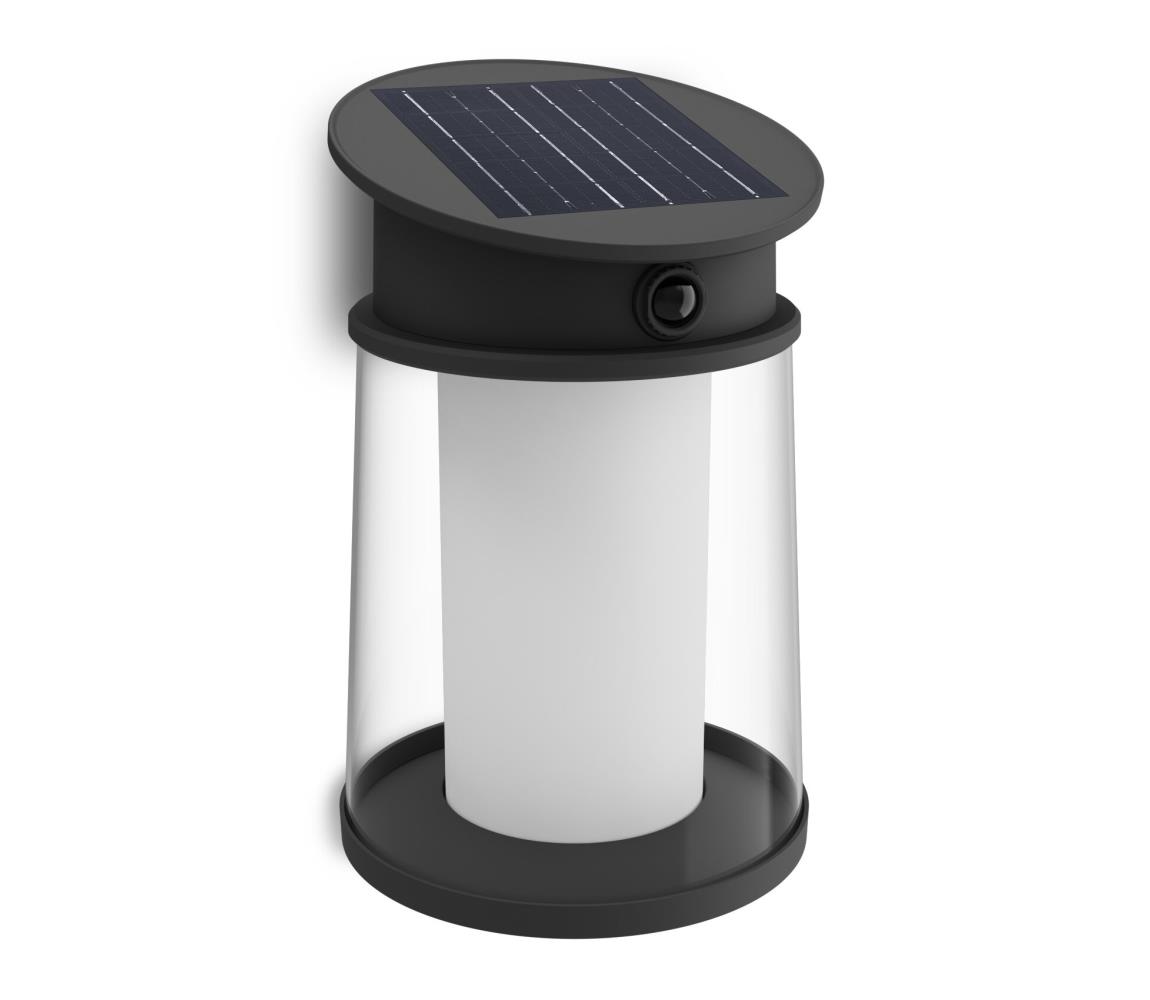 Philips -LED Kinkiet solarny z czujnikiem JUDA LED/3,2W/3,7V 4000K IP44