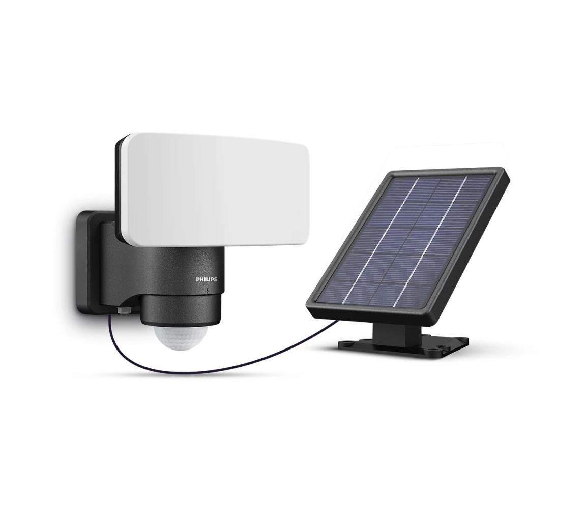 Philips - LED Kinkiet solarny z czujnikiem TYLUS LED/6W/3,7V 3000K IP44