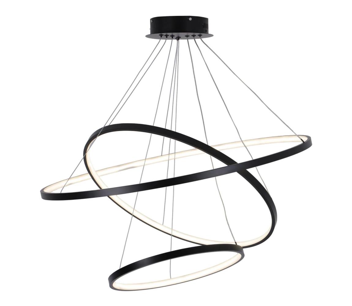 LED Żyrandol na lince LEA LED/60W/230V 4000K śr. 80 cm czarny