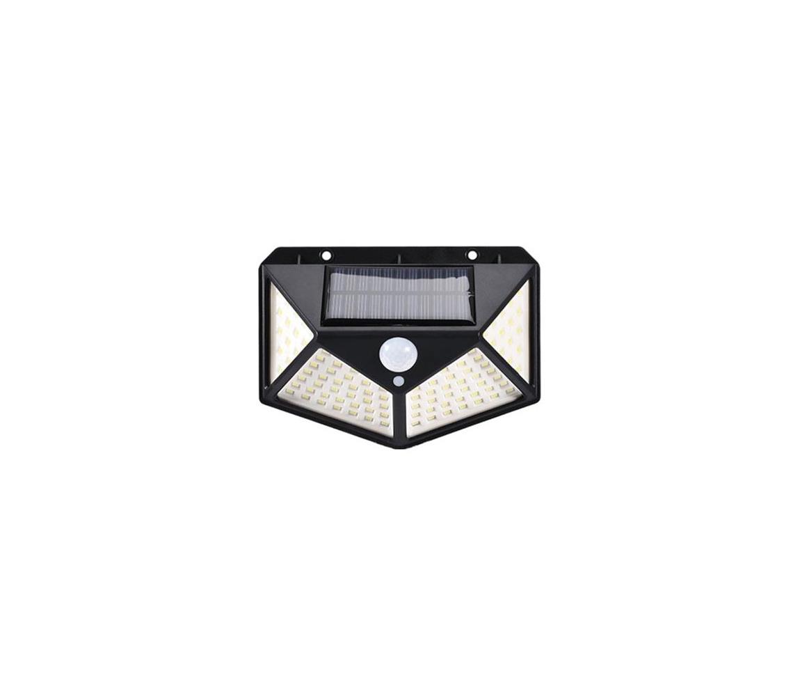 LED Kinkiet solarny z czujnikiem LED/1W/3,7V 6500K IP44