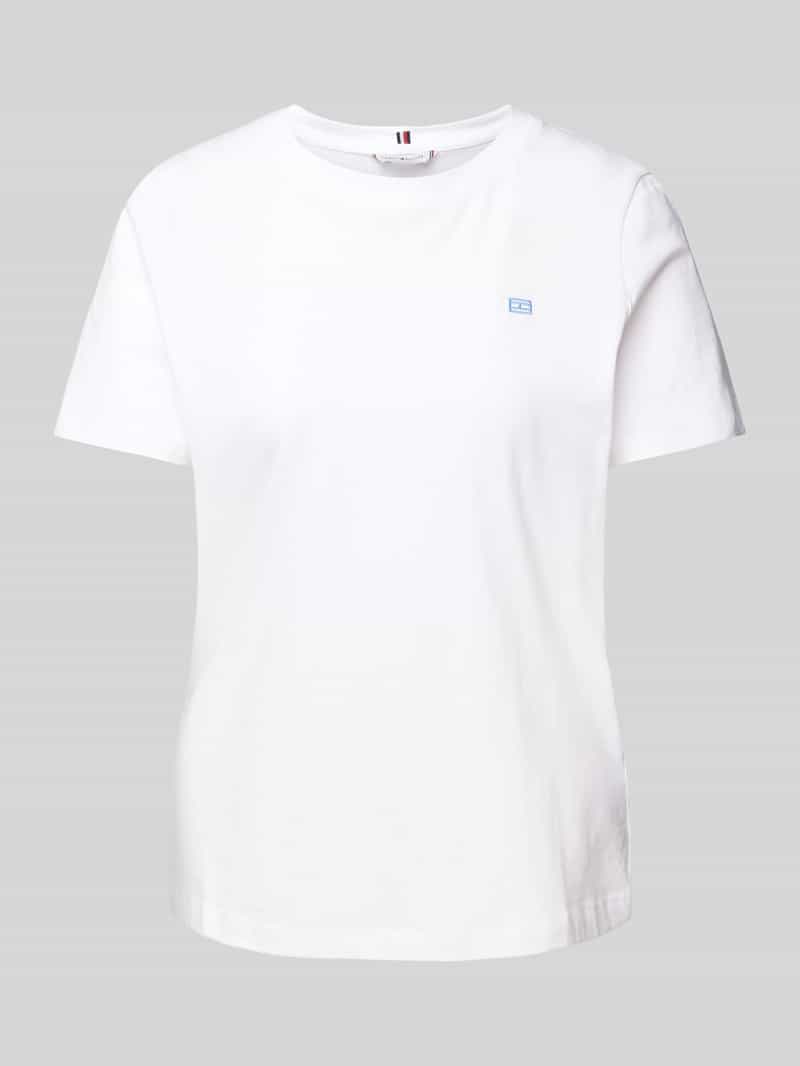 T-shirt z czystej bawełny