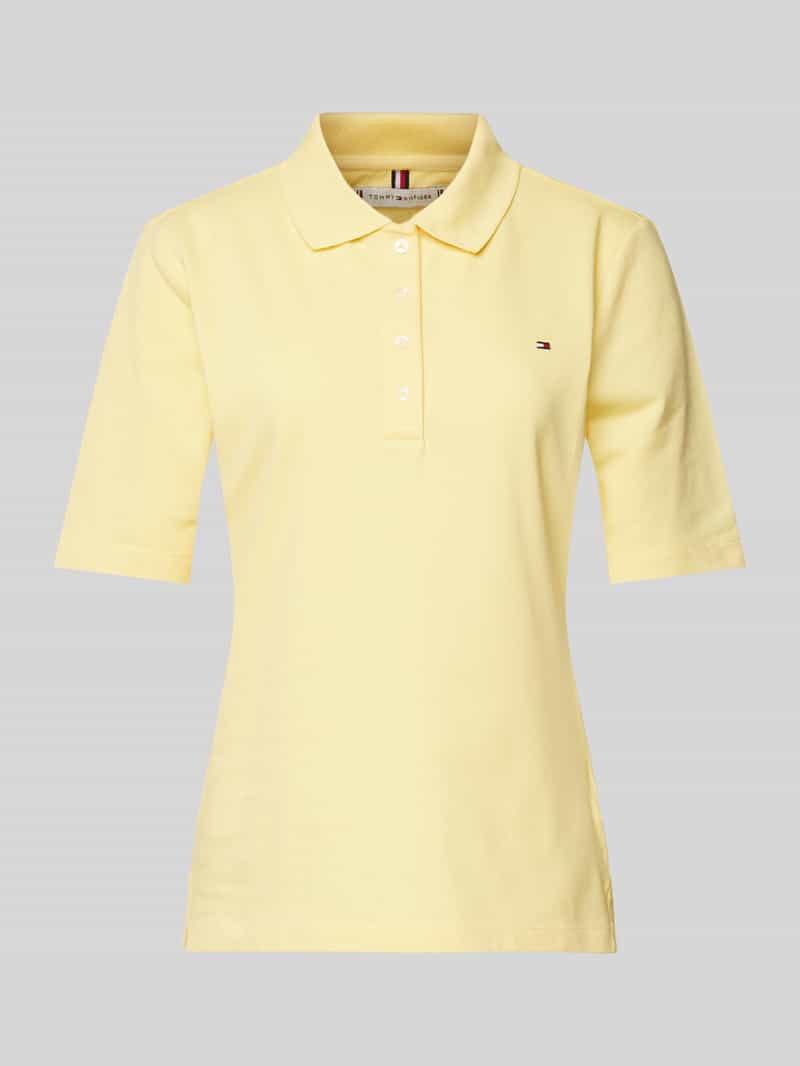 Koszulka polo o kroju regular fit z wyhaftowanym logo model ‘1985’