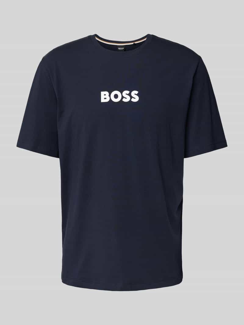 Góra od piżamy z nadrukiem z logo model ‘Easy’