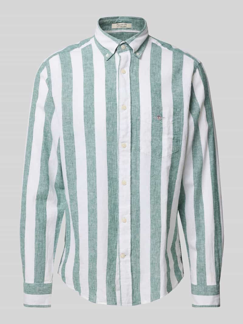 Koszula casualowa o kroju regular fit z kieszenią na piersi