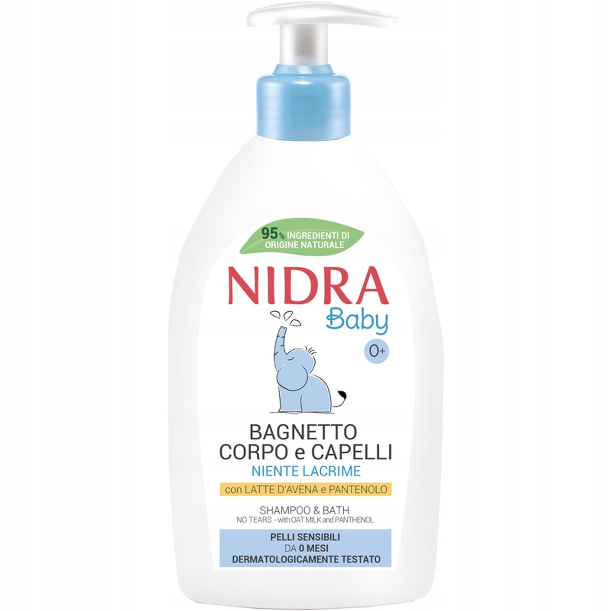 Szampon i płyn do kąpieli 0+ dla dzieci NIDRA 500ml