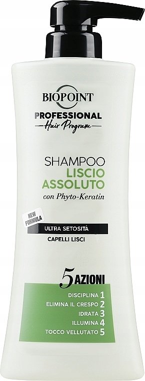 Szampon do włosów niesfornych i kręconych Biopoint 400ml